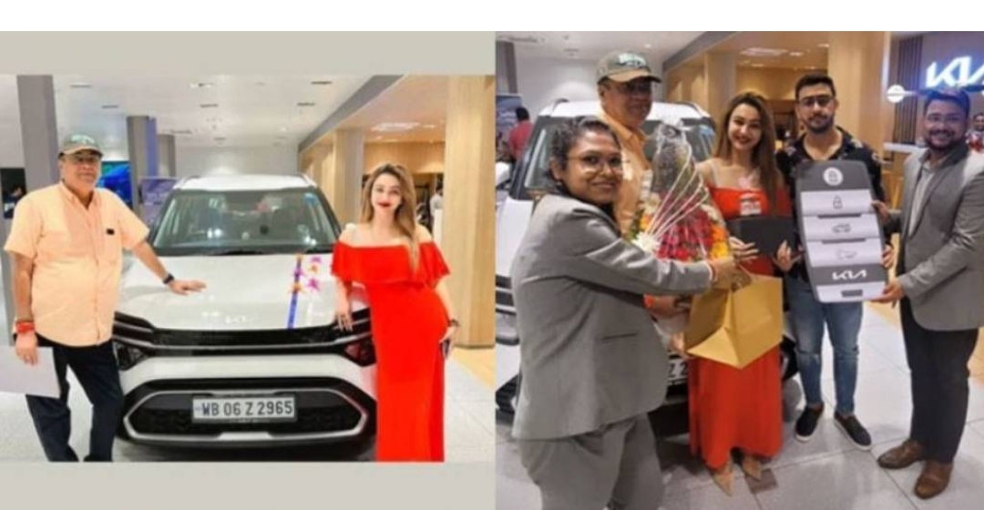 দামি উপহার পেয়ে ব্যাপক উচ্ছ্বসিত কৌশানি