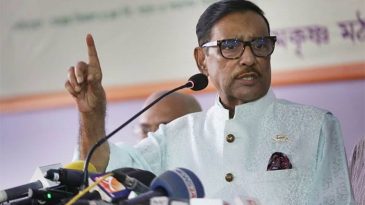 আগস্ট এলে বিএনপি নেতাদের চোখ-মুখ শুকিয়ে যায়: ওবায়দুল কাদের
