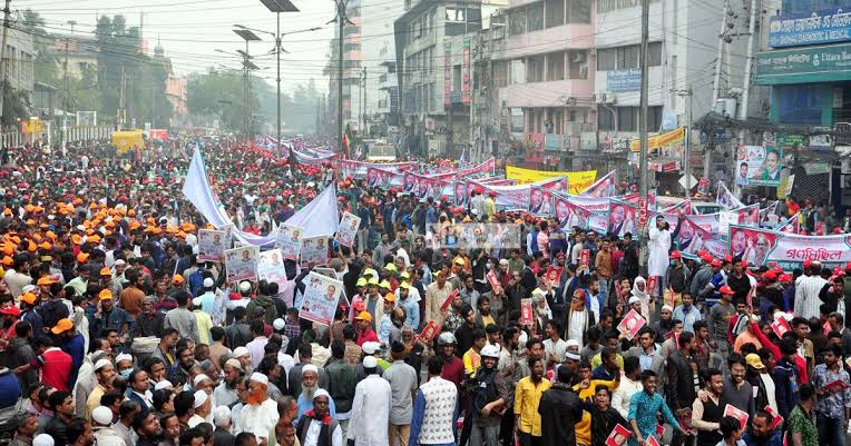 যেসব রুটে হবে বিএনপির কালো পতাকা মিছিল
