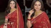 বিয়ের ছবিতে ফারিণ যেমন
