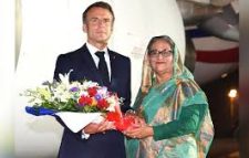 প্রধানমন্ত্রীর সঙ্গে বৈঠকে ফরাসি প্রেসিডেন্ট