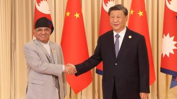 চীনের সঙ্গে অর্থনৈতিক অংশীদারিত্ব বাড়াতে চায় নেপাল