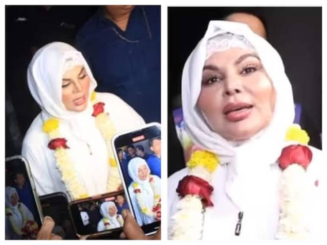 ওমরাহ থেকে ফিরেই নাম বদলালেন রাখি সাওয়ান্ত