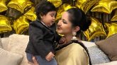 ছেলে পদ্মকে নিয়ে যা বললেন পরীমণি