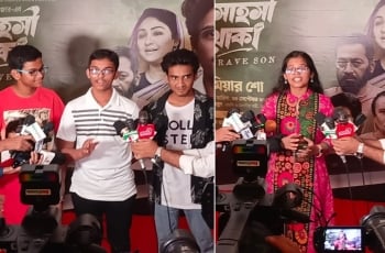 ‘দুঃসাহসী খোকা’ সিনেমায় তৃনা ও তুর্য