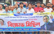 বেগম জিয়ার উন্নত চিকিৎসা সহ- মুক্তির দাবিতে