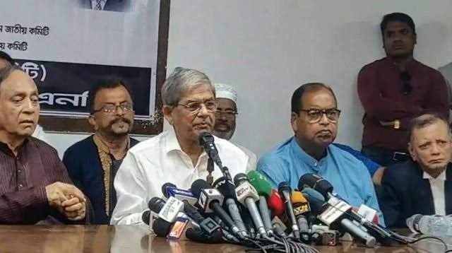 জরুরি সংবাদ সম্মেলনে যে হুঁশিয়ারি দিলেন মির্জা ফখরুল