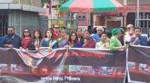 রাজপথে তারকাদের প্রতিবাদ