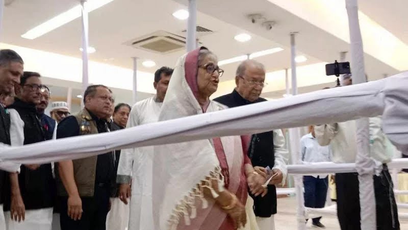 নির্বাচন বানচালের চেষ্টা করলে পরিণতি ভালো হবে না: প্রধানমন্ত্রী
