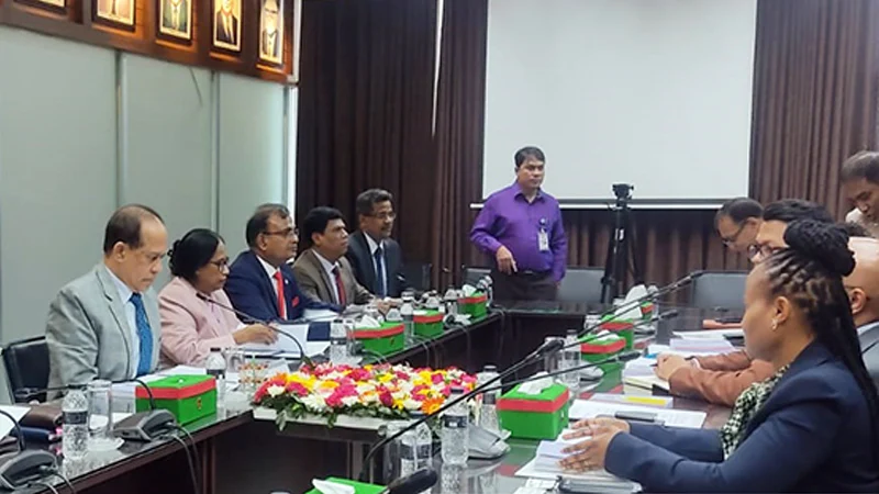 কমনওয়েলথ প্রতিনিধি দলের সঙ্গে বৈঠকে ইসি