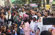 ‘মায়ের ডাকের’ সমাবেশে পুলিশের বাধা