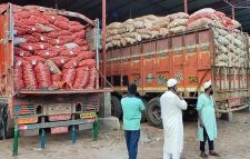 সীমান্তে পচে যাচ্ছে ১০০ কার্গো ট্রাকবোঝাই ৩ হাজার টন পেঁয়াজ