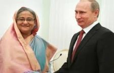 প্রধানমন্ত্রী শেখ হাসিনাকে পুতিনের অভিনন্দন