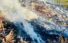 সাজেকের কংলাক পাহাড়ে রিসোর্টে আগুন