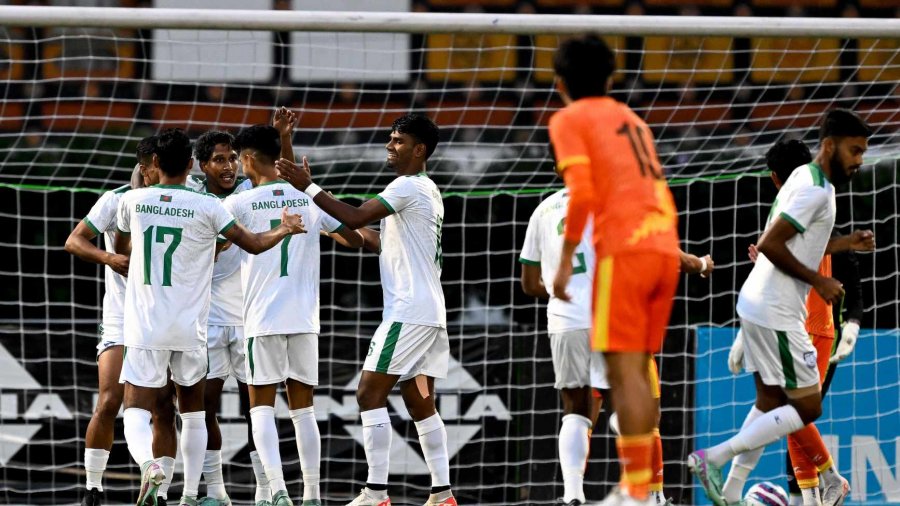 ভুটানকে হারালো বাংলাদেশ