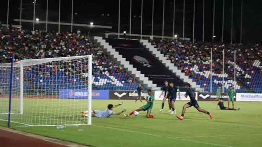 আরহামের অভিষেক ম্যাচে ১০ জনের কম্বোডিয়ার কাছে বাংলাদেশের হার