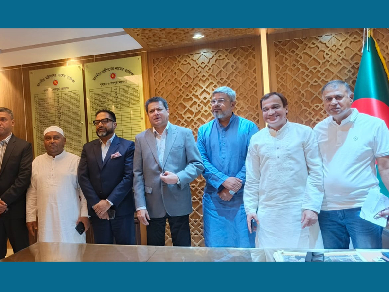 সিউকের চেয়ারম্যান কয়েস লোদীর দায়িত্ব গ্রহণ