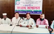 সিলেট প্রেসক্লাবে ট্রেড ইউনিয়নের সংবাদ সম্মেলন