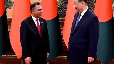 ব্রিকসে অংশগ্রহণ ও এসসিওর অংশীদার হতে বাংলাদেশকে চীনের সমর্থন