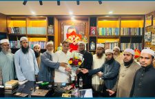 সিউক চেয়ারম্যান কয়েস লোদীকে সংবর্ধনা