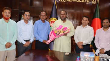 বিসিবি পরিচালক হওয়ায় সিসিক প্রশাসককে সংবর্ধনা