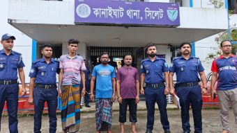 কানাইঘাটের আলোচিত জাহাঙ্গীর হত্যা আসামিসহ তিনজন গ্রেফতার