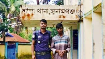 শাল্লায় অবুঝ কিশোরীকে ধর্ষণের পর ভিডিও ধারণ, মূলহোতা গ্রেফতার