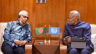 আইএলও মহাপরিচালকের সাথে শ্রম ও কর্মসংস্থান মন্ত্রীর বৈঠক