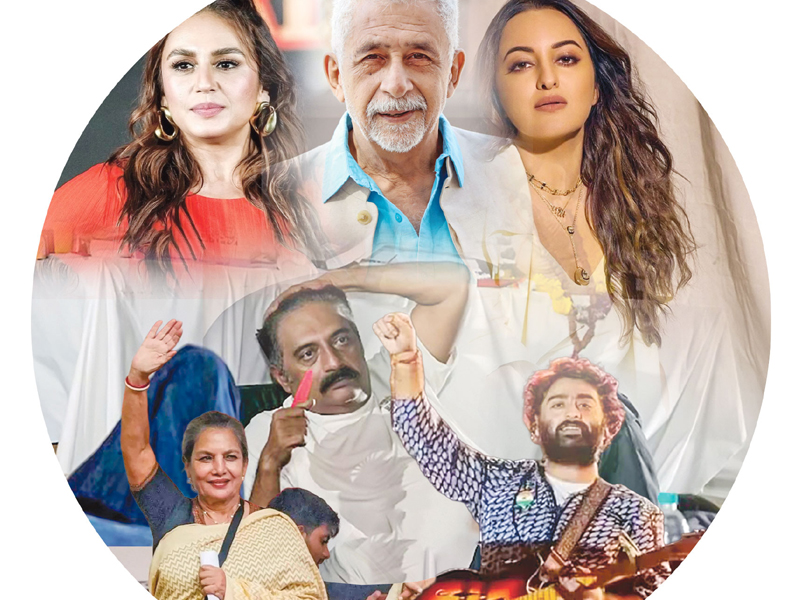 ভারতে আন্দোলনরত শিক্ষার্থীদের পাশে শোবিজ তারকারা