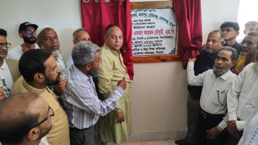 যে শিক্ষাঙ্গনে স্বপ্নের বীজ বপন সেই ক্যাম্পাসেই নতুন ভবনের উদ্বোধন করলেন এমপি এমরান চৌধুরী