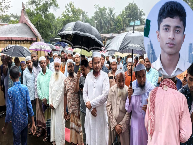 সৌদি আরবে সড়ক দুর্ঘটনায় নিহত তারেক আহমদের জানাযা সম্পন্ন, চতুলে হাজারো মানুষের ঢল