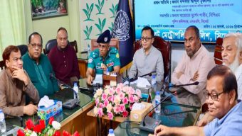 সিলেটে কোনো ধরনের অপরাধমূলক কর্মকাণ্ড প্রশ্রয় দেওয়া হবে না