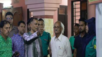 সিলেটে বিভিন্ন পূজামণ্ডপ পরিদর্শন করলেন এসএমপি কমিশনার