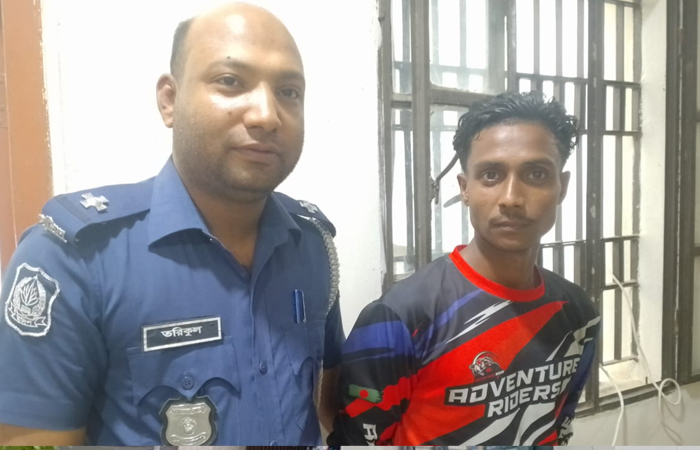 গোয়াইনঘাটে মাদক মামলায় ৫ বছরের সাজাপ্রাপ্ত আসামি তারেক গ্রেপ্তার
