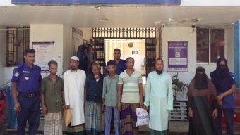 কানাইঘাটে পুলিশের অভিযানে পরোয়ানাভুক্ত ৭ আসামি গ্রেফতার