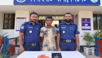 কানাইঘাটে ৩৫ পিস ইয়াবাসহ মাদক কারবারি গ্রেফতার