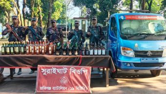 সীমান্তে ১৯ বিজিবির বড় অভিযান মালামাল জব্দ
