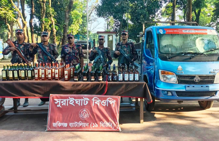 সীমান্তে ১৯ বিজিবির বড় অভিযান মালামাল জব্দ